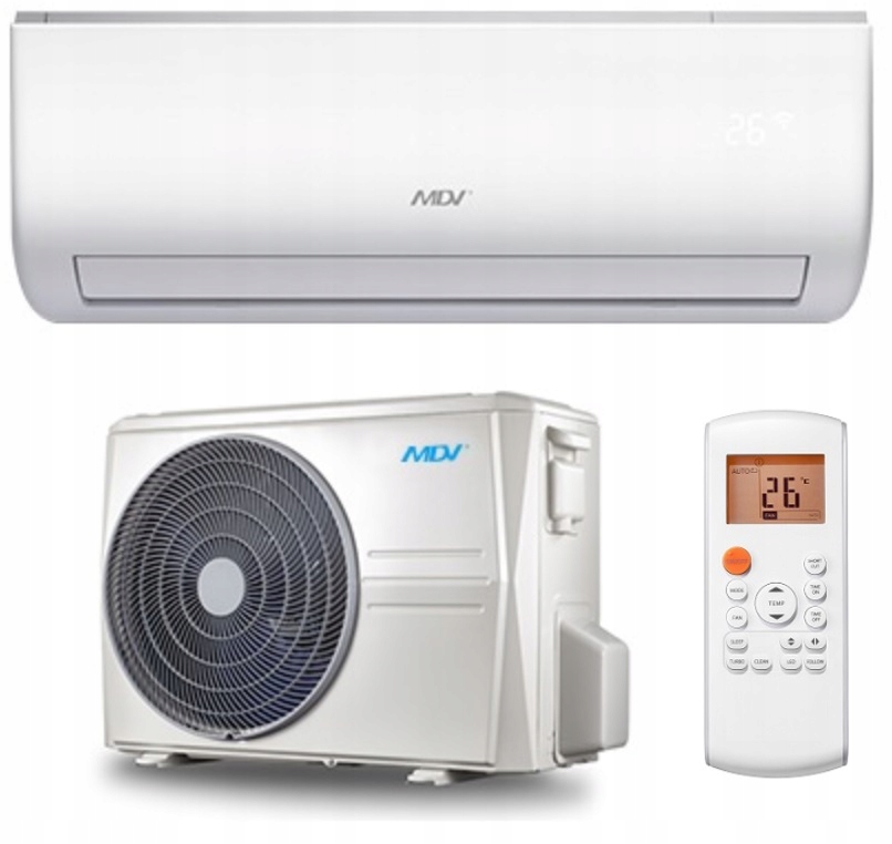 NÁSTENNÝ KLIMATIZÁTOR MDV AROMA 3,5 KW R-32