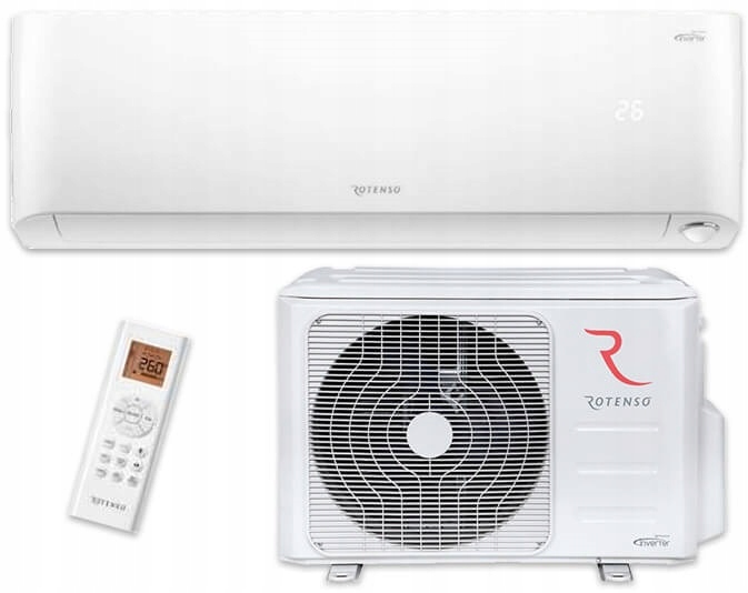 NÁSTENNÝ KLIMATIZÁTOR ROTENSO MIRAI 3,5 kW IZBA
