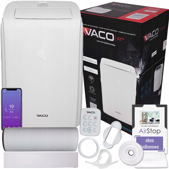 KLIMATIZÁCIA VACO 4v1 + WiFi + BALKÓNOVÉ TESNENIE