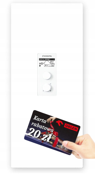 ELEKTRICKÝ KOTOL KOSPEL 4/6/8 kW + POČASIE PL