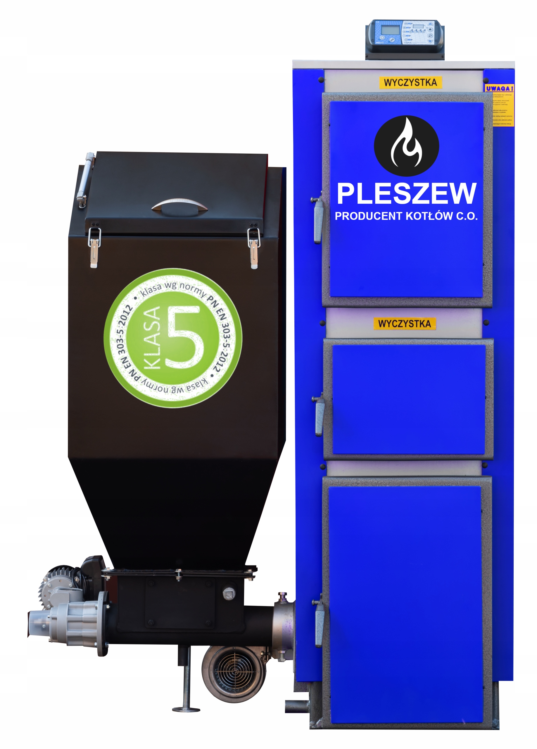 KOTLE A KACHLE KACHLE PLESZEW 14KW> 140m2 5 TRIEDY
