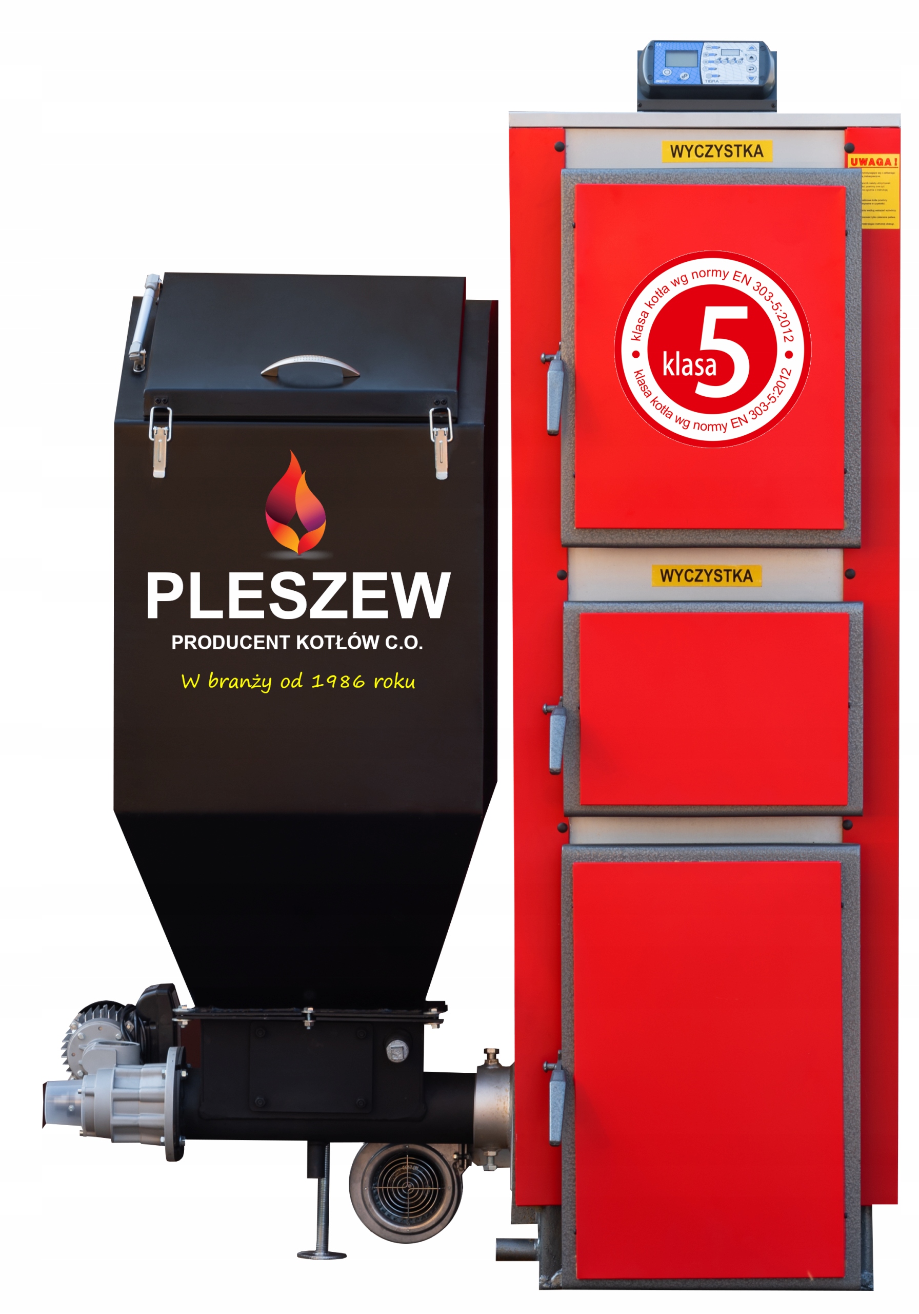 Kotol s podávačom pre EKOGROSZEK 19KW 100 - 180m2