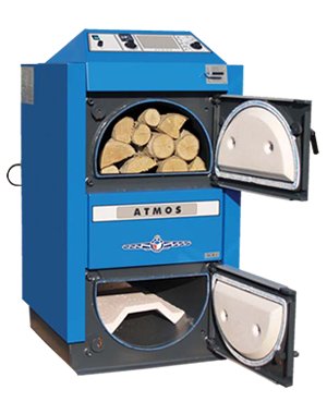 KOTLE, PLYNUJÚCE DREVO, ATMOS DC32S, VÝKON 32 KW