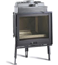 Krbová vložka - 16kW KRB, VSTUP, PO SPALENÍ, ekologické krby 90 HIT