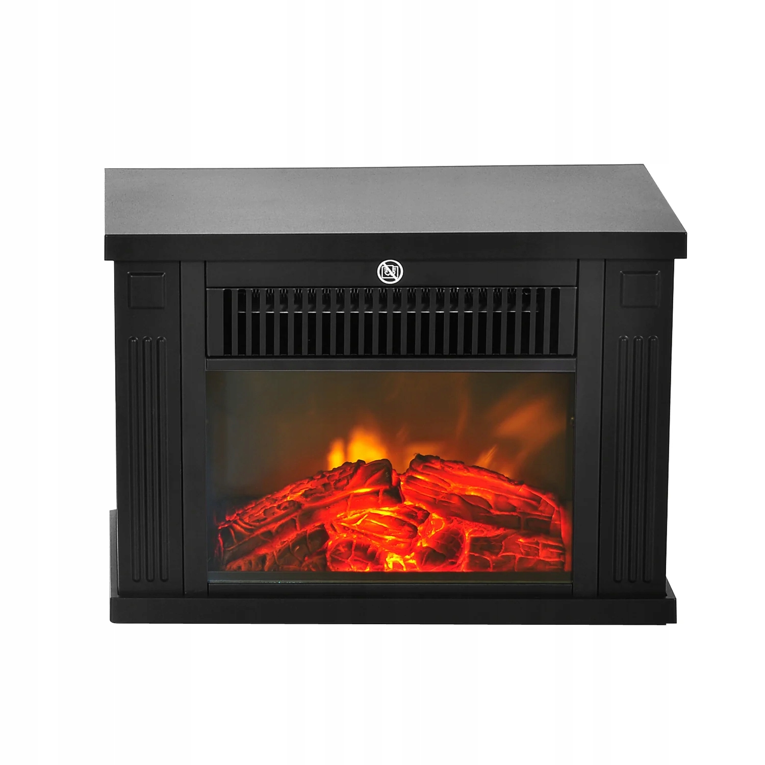 ELEKTRICKÝ KRB 1200W FLAME EFFECT čierny
