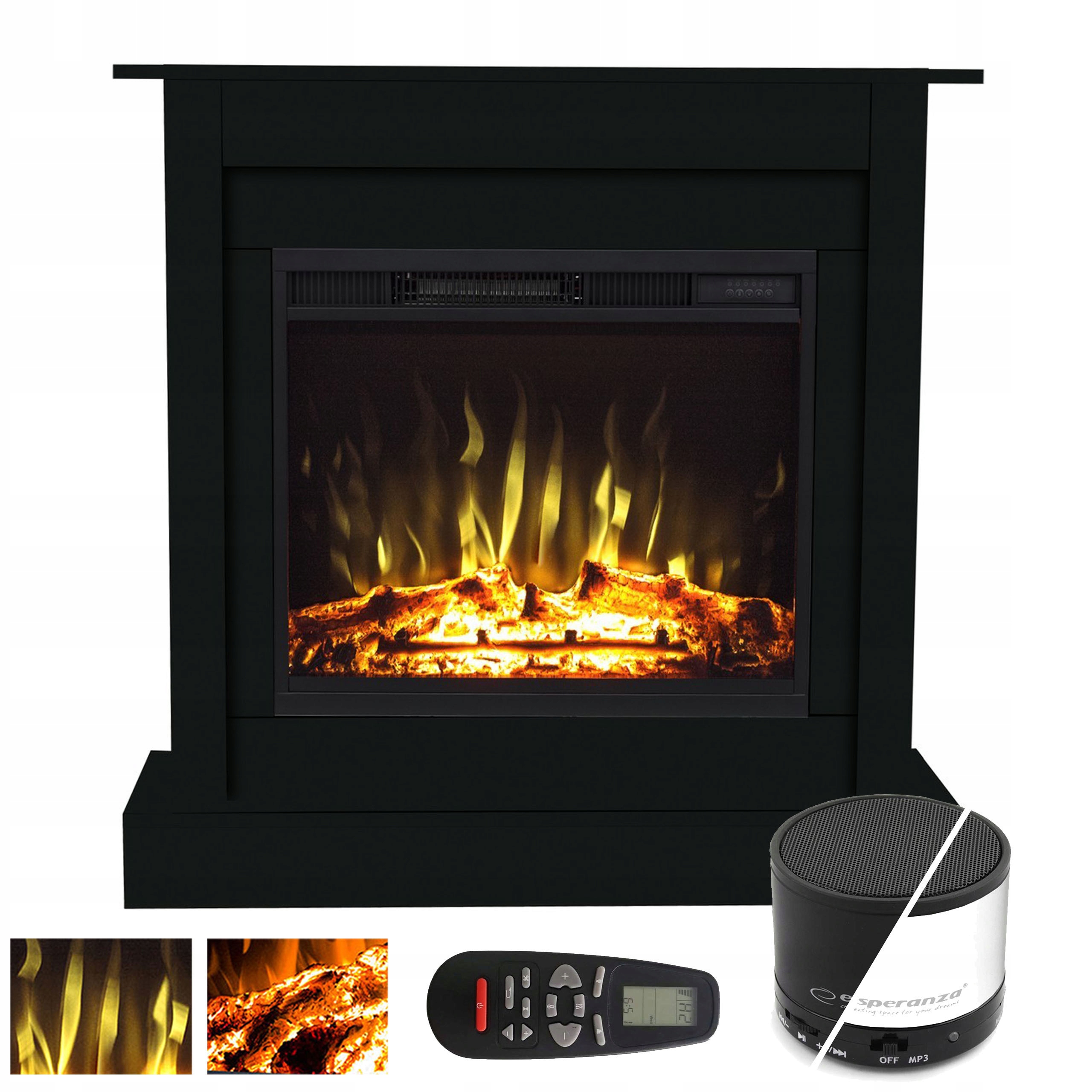 ELEKTRICKÝ KRB LED VIGO CLASSIC ČIERNA 90CM