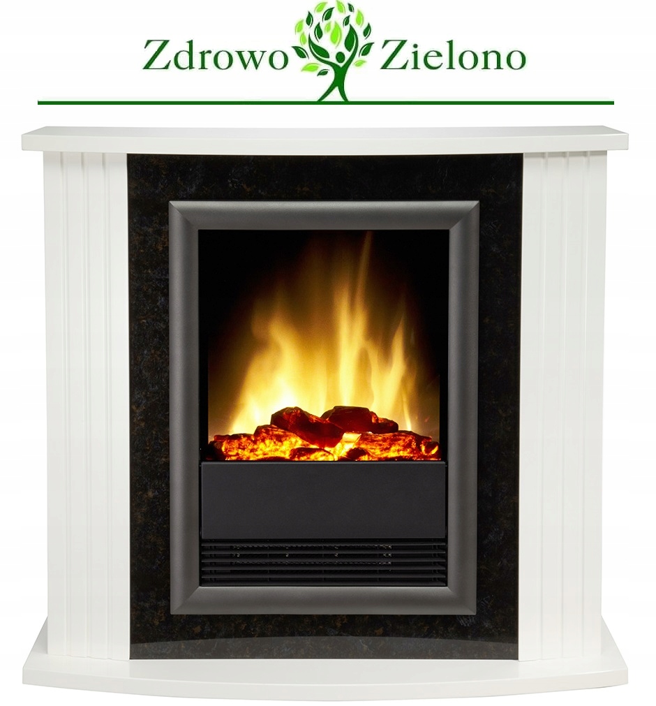 ELEKTRICKÝ KRB MOZART BIELA LED OPTIFLAME