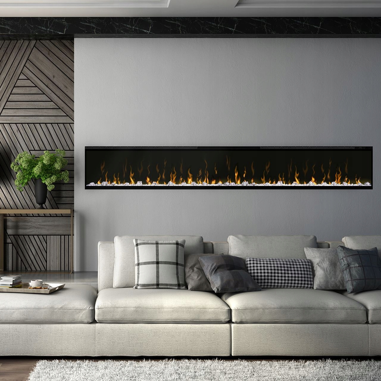 NÁSTENNÝ ELEKTRICKÝ KRB IGNITE 100 XL LED