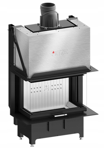 Krbová vložka - KRBOVÁ VLOŽKA HITZE TRINITY TRI80x35x53.G 12 kW