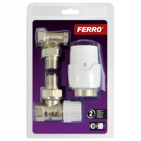 TERMOSTATICKÁ SADA 1/2 ÚHLA FERRO