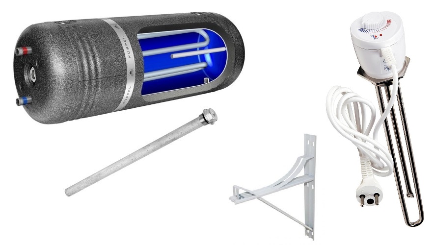 KOSPEL 2X COIL 100L ANODE HANGERS HEATER