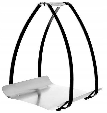 Stojan, kôš na drevo VEĽKÝ KOVOVÝ DREVENÝ KOŠ 36cm