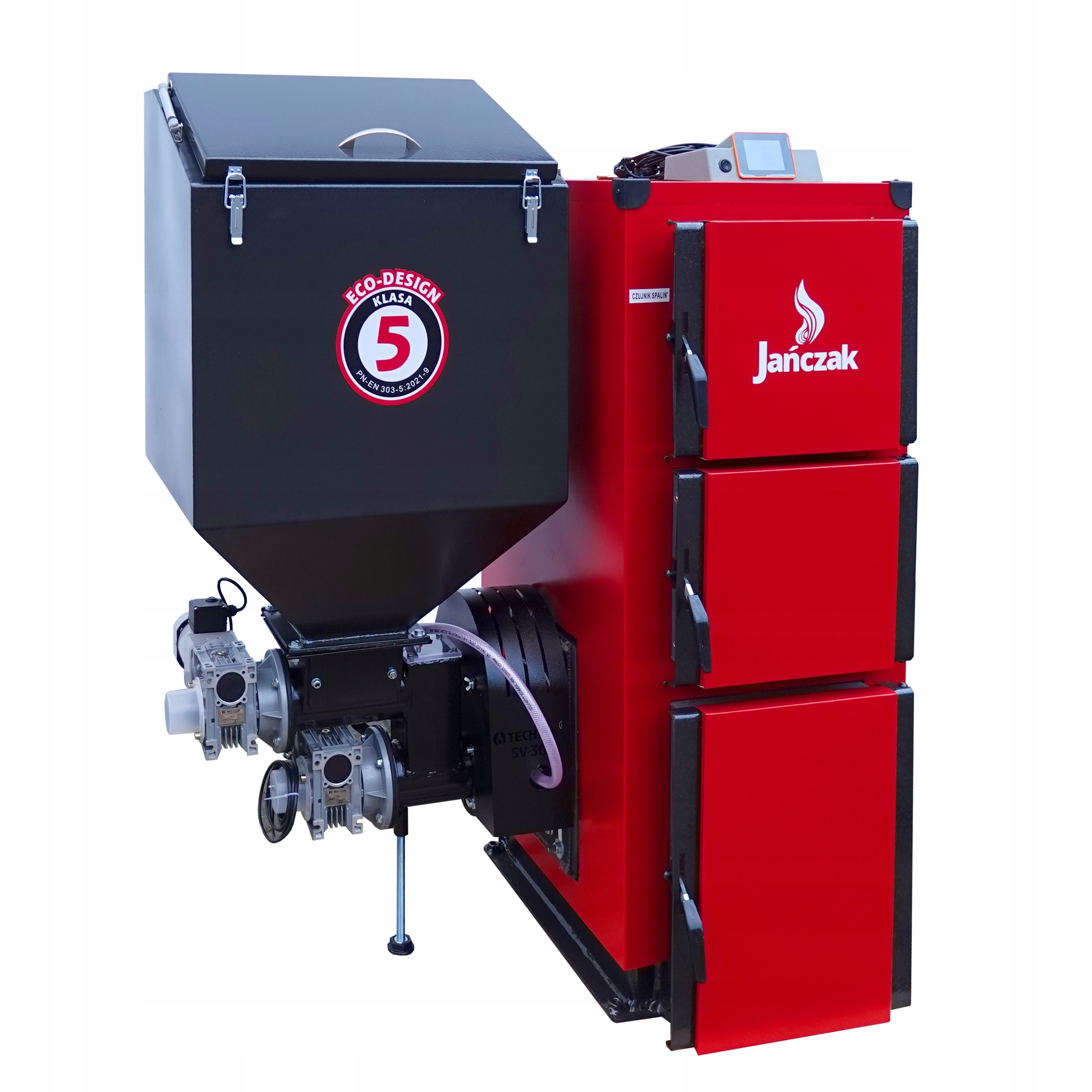 KOTLE PELETOVÉ KACHLE S PODÁVAČOM SV 300 5 TRIEDA 15 KW