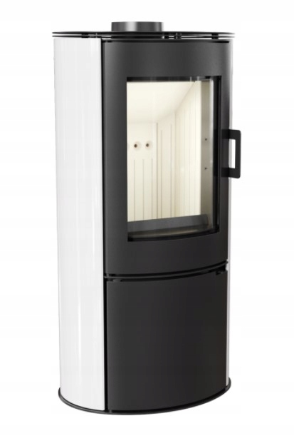 STOVE AB biela škridla, samostatne stojace kachle Propagácia!