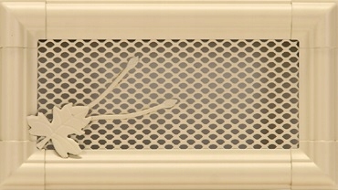 Vetracia mriežka - 10X20CM KONTROLA RETRO Slonovinová PARKANEX