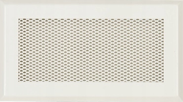 Vetracia mriežka - KRBOVÁ GRIL 10X20CM BIELY PARKANEX