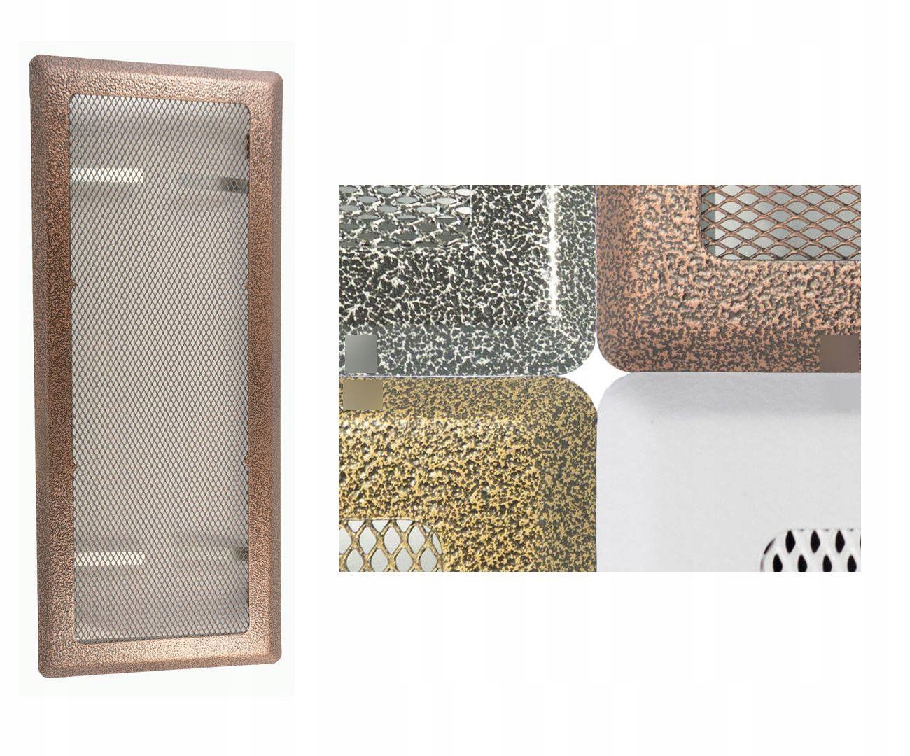 Vetracia mriežka - KRBOVÁ GRILOVÁ GALVANIZOVANÁ PLECHA 16 X 45 CM DEKORATÍVNA