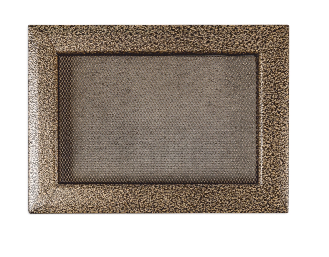 Kovoventilačný krbový rošt 16 × 30 CM
