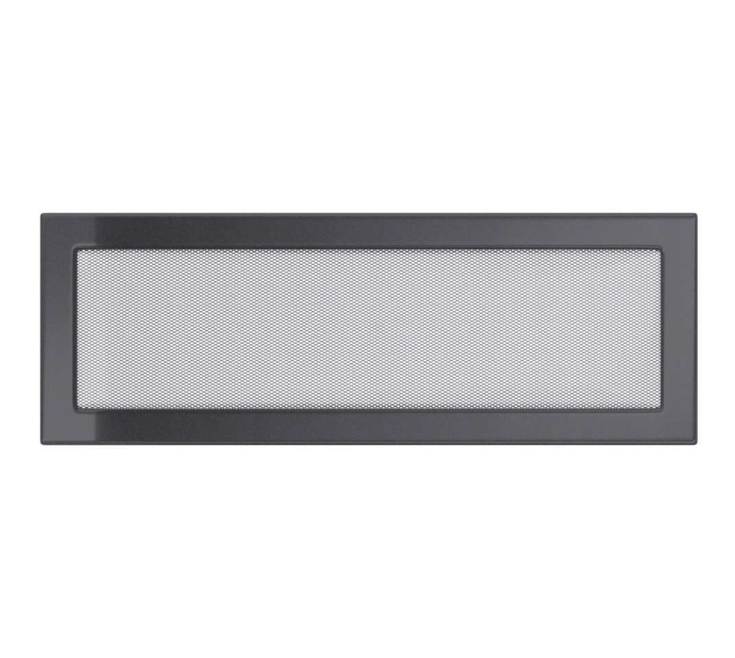 VENTILAČNÁ KRBOVÁ Mriežka grafit 17 × 49