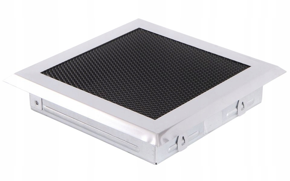 KRBOVÁ GRILOVÁ krbová ventilácia 16x16 chróm