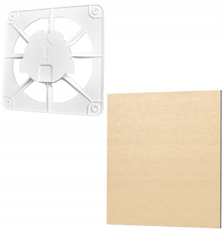 Vetracia mriežka - VENTILAČNÁ Mriežka 15x15 + HLINÍKOVÝ PANEL 01-169