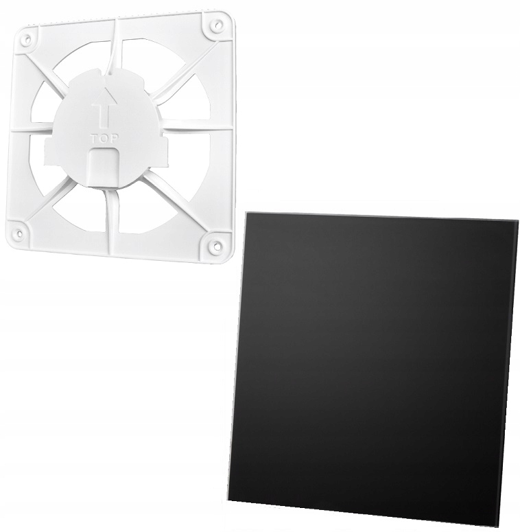 Vetracia mriežka - VENTILAČNÁ Mriežka 15x15 + MATSKÝ SKLENÝ PANEL 01-174