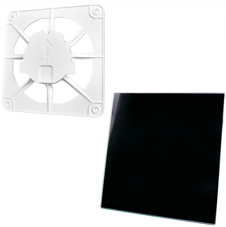 Vetracia mriežka - VENTILAČNÁ Mriežka 15x15 + PANELOVÉ SKLO POŁ 01-172