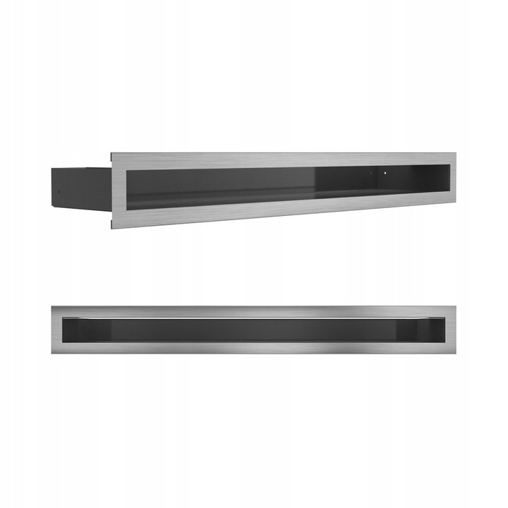 VENTILAČNÁ GRIL INOX LUFT 6x80 2 KS