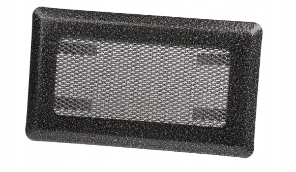 Vetracia mriežka - VENTILAČNÁ Mriežka KOMÍNA 10x20 KOVOVÁ STRIEBORNÁ