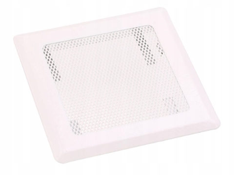Vetracia mriežka - VENTILAČNÁ Mriežka KOVOVÝ KOMÍN BIELY 16x16