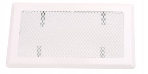 Vetracia mriežka - VENTILAČNÁ Mriežka KOMÍNOV 16x45 KOVOVÁ BIELA