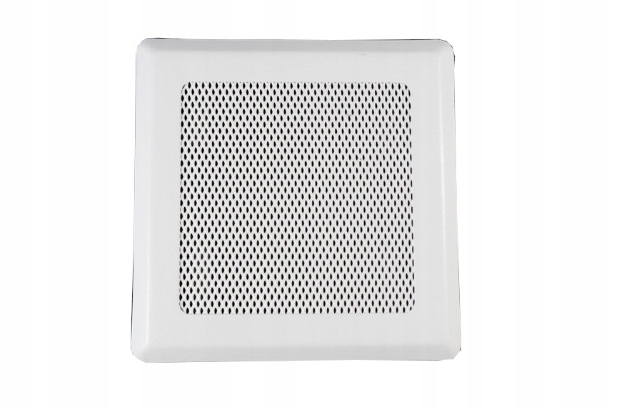 DEKORATÍVNA VENTILAČNÁ GRIL 16X45 BIELY ZINOK PLATENÝ