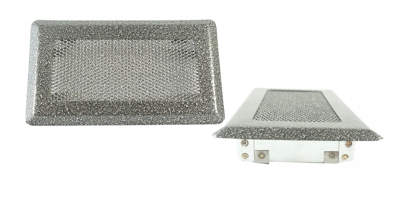 DEKORATÍVNA VENTILAČNÁ GRIL 16X45 STRIEBORNÝ ZINOK PLATENÝ