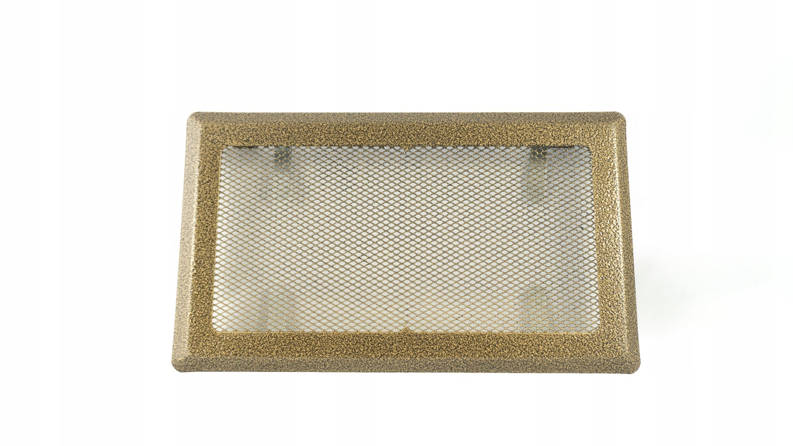 VENTILAČNÁ Mriežka DEKORATÍVNA 16X45 ZLATÝ ZINOK PLATNÁ