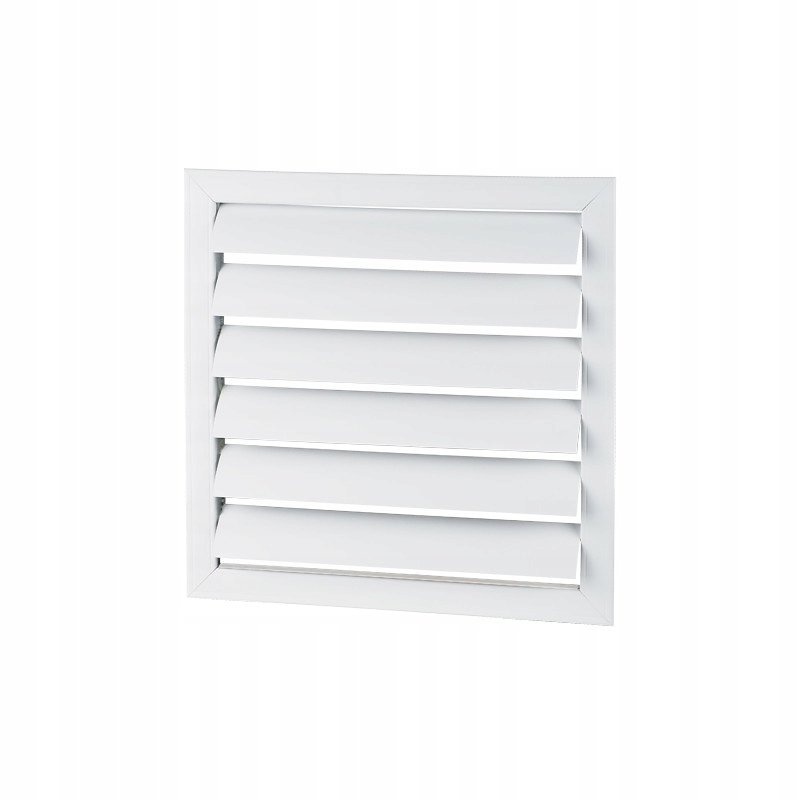 Vetracia mriežka – VENTILAČNÁ Mriežka z PVC so slepou bielou 500 × 400 MM