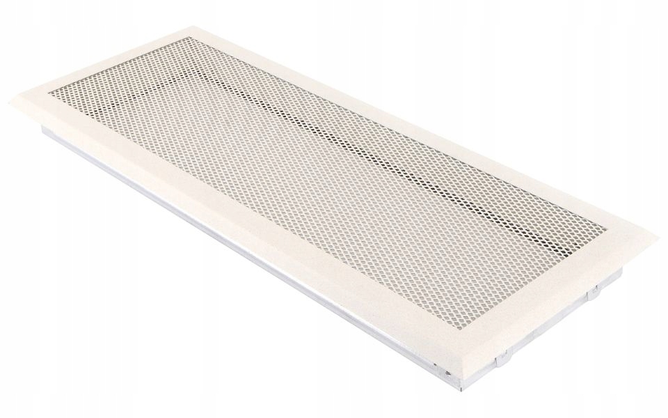 Mriežka ventilačného grilu 16x45 krémovo béžová