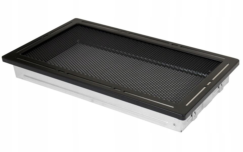 Vetrací rošt TREND 16 × 32 čierny