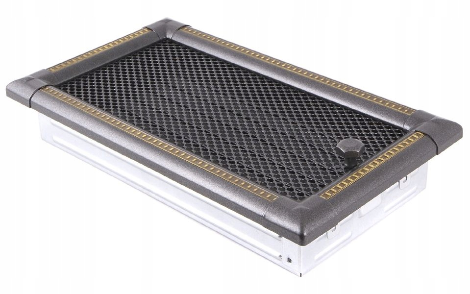 Vetracia GRILLE 16x32 grafitová mosadz s uzáverom
