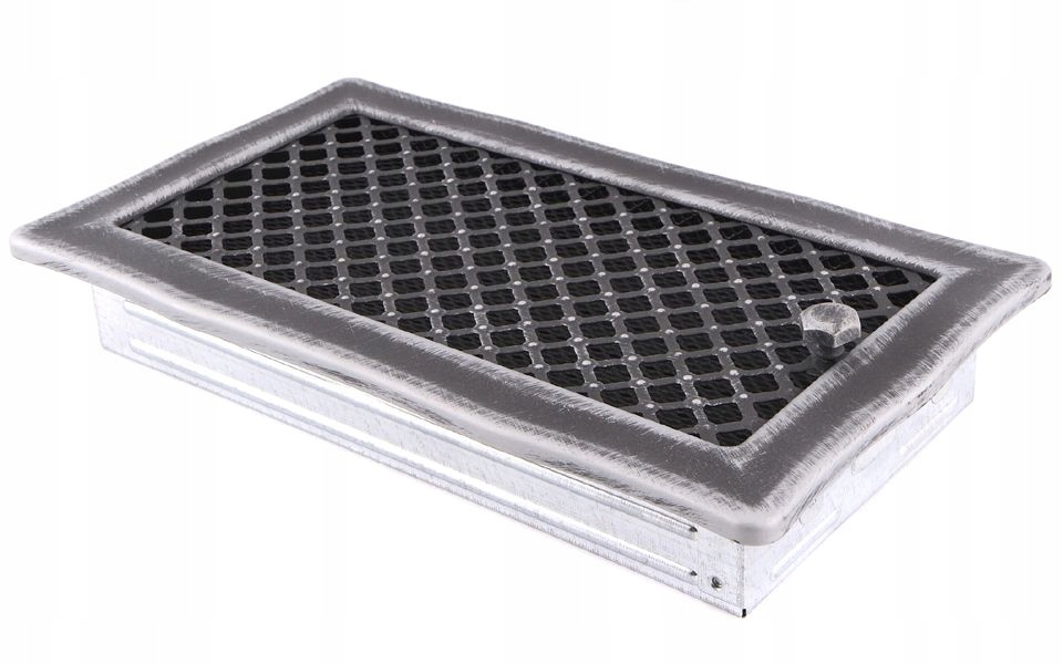 DECO ventilačná GRILLE 16x32 strieborná s uzáverom