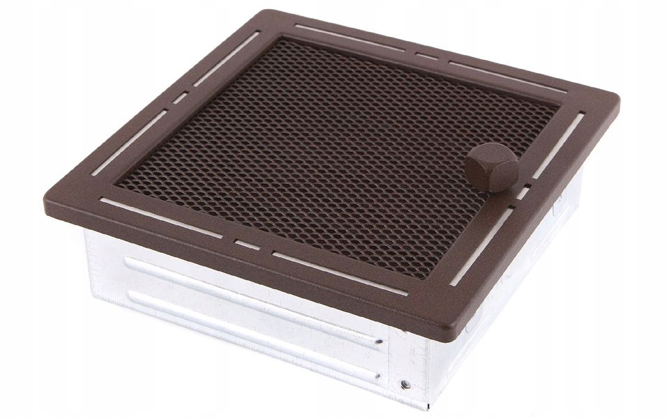 TREND ventilačná GRILLE 16x16 hnedá s roletou