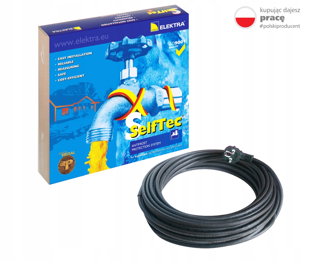 Vykurovací kábel pre potrubie SelfTec 16/1 ELEKTRA 1m
