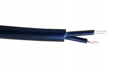 Solárny kábel 2x2.5mm2 čierny 600 V DC