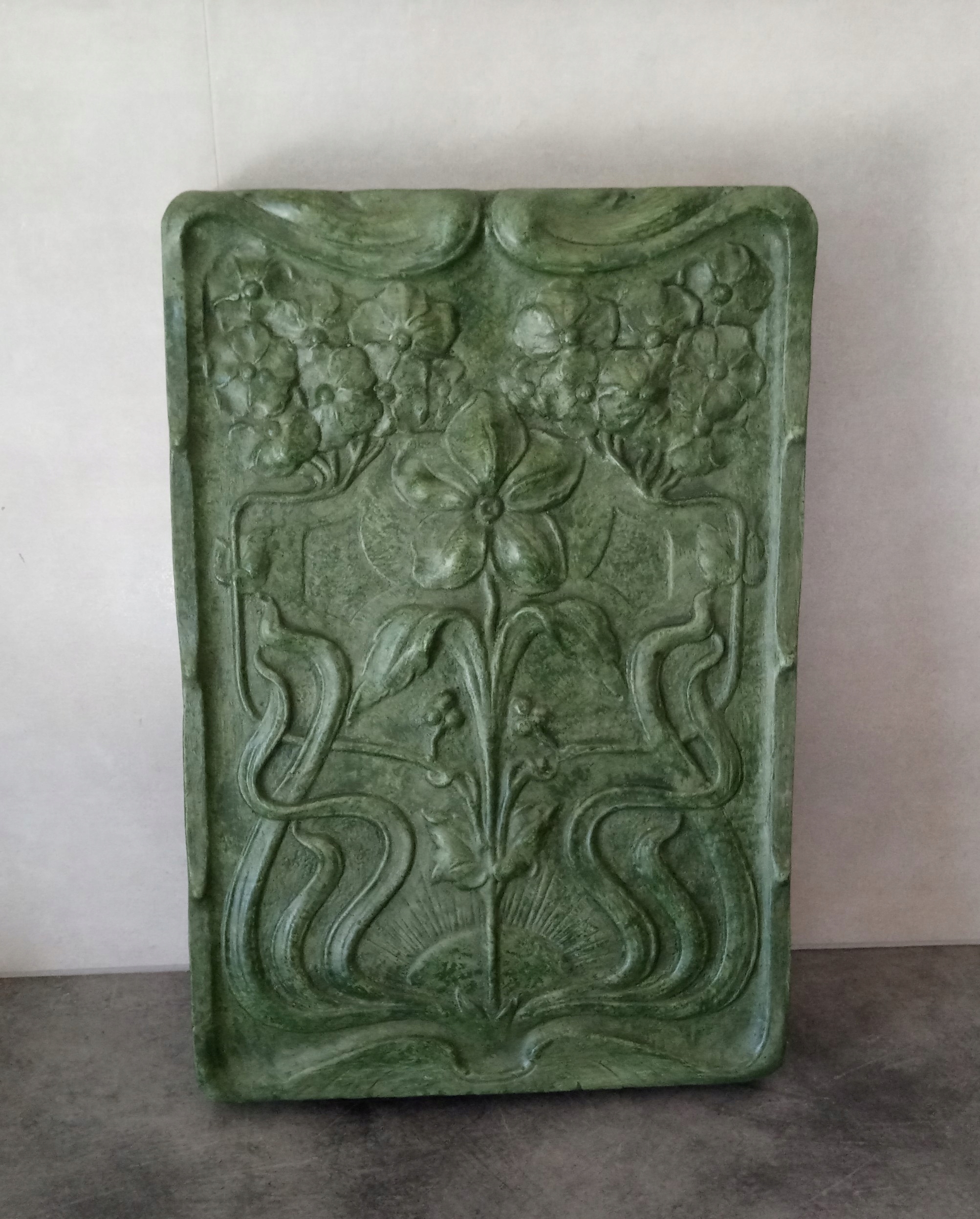 Krbová vložka - Dekoratívna dlaždica. 47x32x6cm