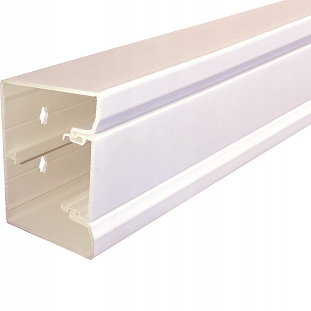 Elektroinštalačný kanál 85 × 56 × 2000 mm biely GBD50