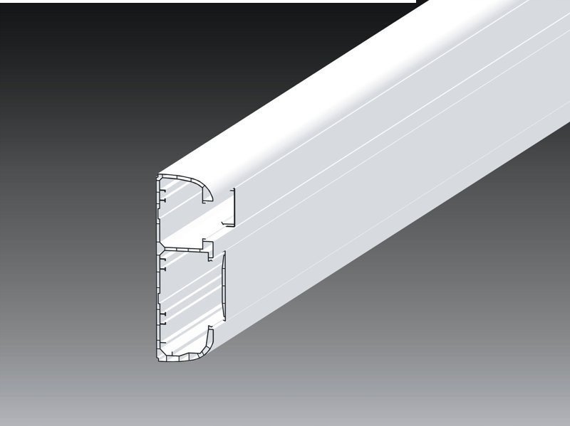 Biele PVC káblové vedenie PK 210x70D dĺžka 2m /