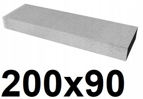 Vetracie potrubie 200 × 90 [mm] / 1 [m]