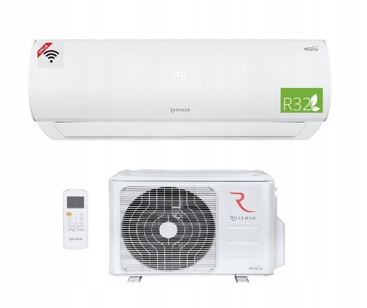 Klimatizačná jednotka Rotenso 3,5 kW, úplná inštalácia, servis