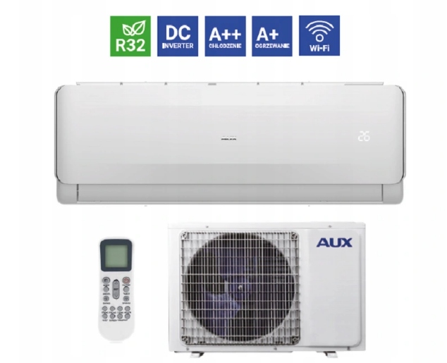 Aux Freedom klimatizácia 3,5Kw montáž Katowice