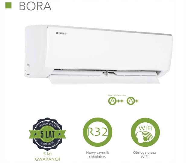 Klimatizácia GREE Bora 2,5 kW