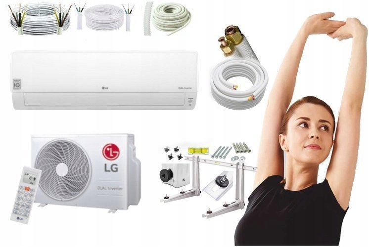 Klimatizácia LG Deluxe Wi-Fi 3,5 kW 35m2 SADA. 5 metrov